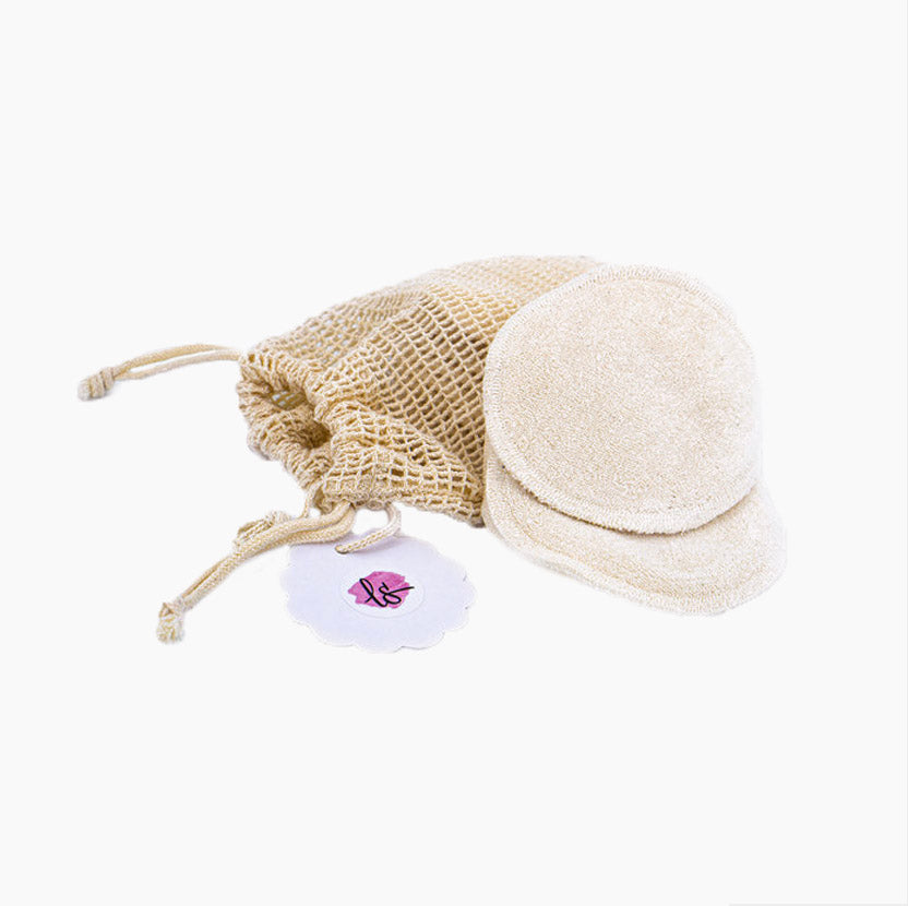 Wiederverwendbare Baumwollpads